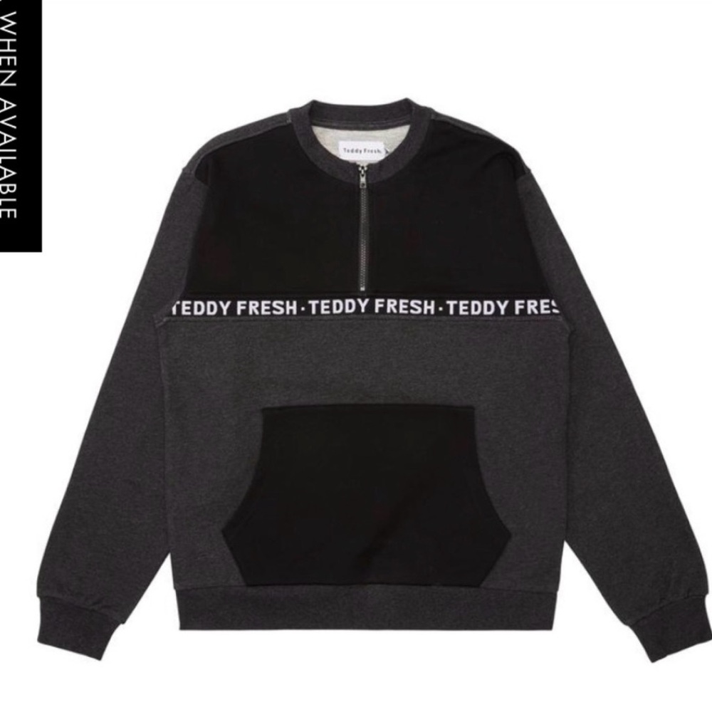 Teddy Fresh Quarter Zip Tape Pullover